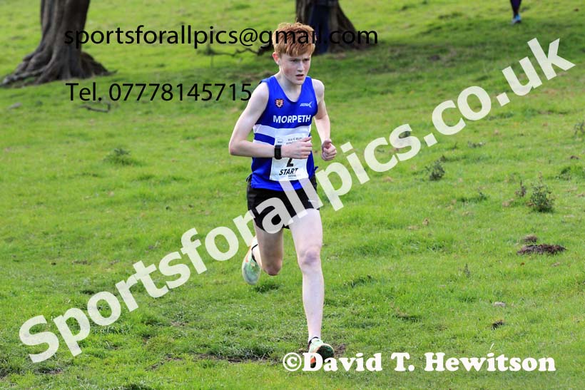 Mens Masters and Mens Under-20s, 2022 NECAA Cross Country Relays, Thornley Hall Farm, Peterlee, County Durham, October 15th. Photo: David T. Hewitson/Sports for All Pics